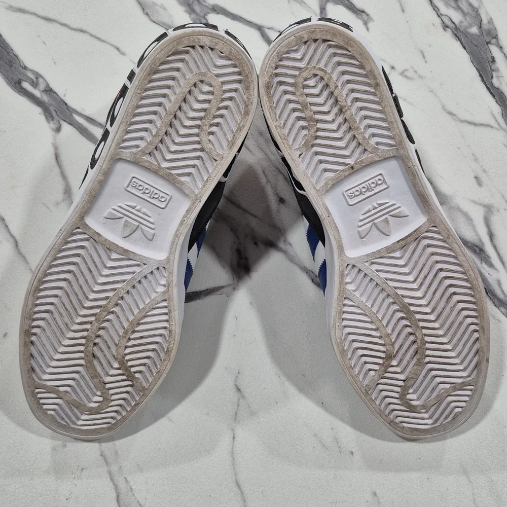 Adidas Transmission Pack Hi Top Hard Court Basketball Sneakers, Mens 9 White - Picture 15 of 15